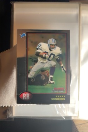 Barry Sanders graded 8