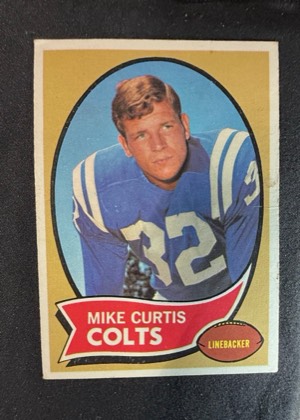 Mike Curtis, graded 5.0