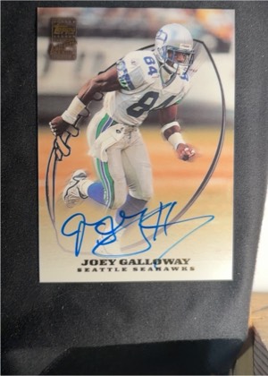 Joey Galloway, graded 8.0