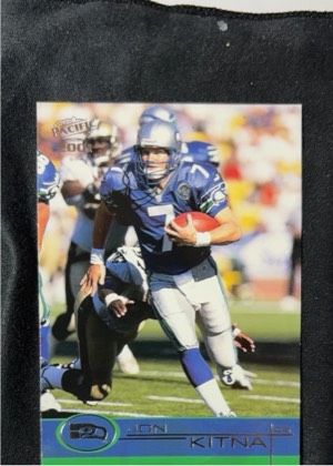 2001 Ultra Jon Kitna, graded 8.5