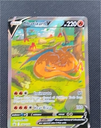 Charizard V - SWSH260, graded 9.5