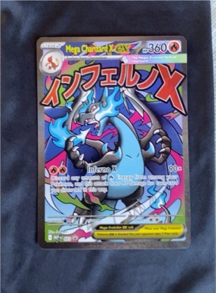 Mega Charizard X ex - 023, graded 9.5