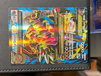 Primal Groudon EX (Omega - 151 Full Art), graded 9.5