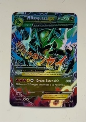 M Rayquaza EX, graded 7.5