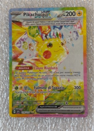 Pikachu ex, graded 9.5