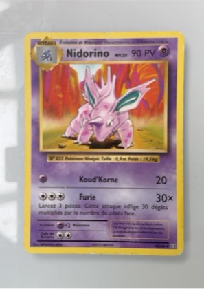 Nidorino, graded 2.5