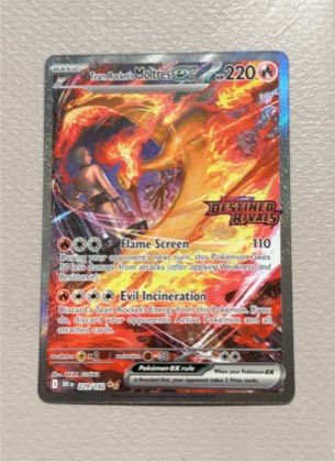 Team Rocket's Moltres ex, graded 9.5