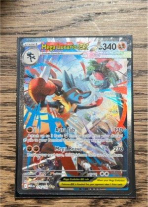 Mega Lucario ex, graded 7.0