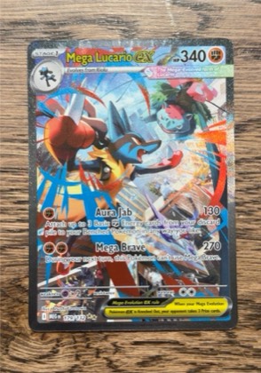 Mega Lucario ex graded 7