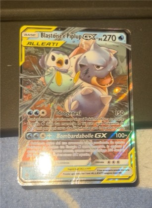 Blastoise & Piplup GX, graded 6.0