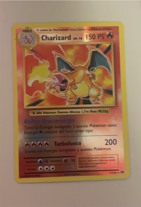 Charizard graded 8.5