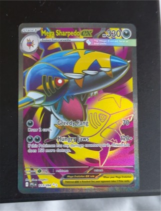 Mega Sharpedo ex, graded 6.5