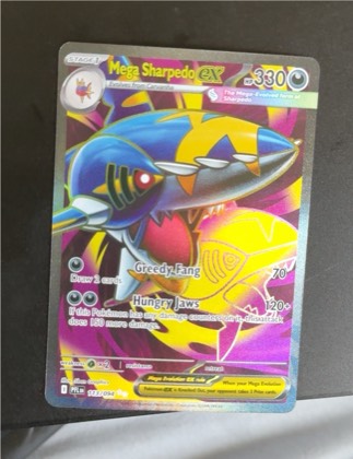 Mega Sharpedo ex, graded 5.5