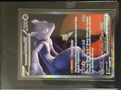 Team Rocket's Mewtwo ex, graded 9.0