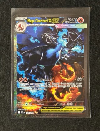 Mega Charizard X ex, graded 9.5