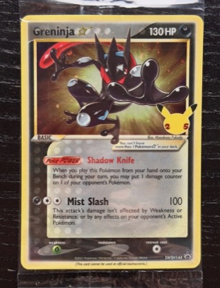 Greninja Star, graded 9.5