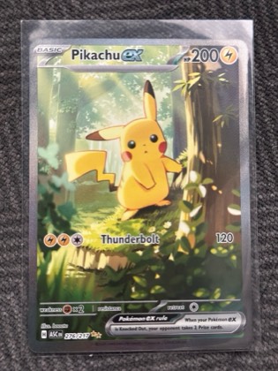 Pikachu ex, graded 9.5