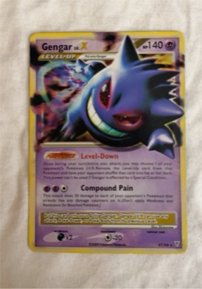 Gengar Lv.X, graded 7.5