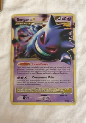 Gengar Lv.X, graded 7.5