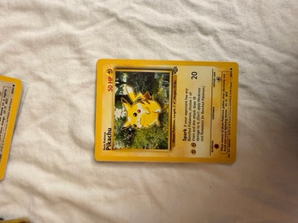 Pikachu graded 8