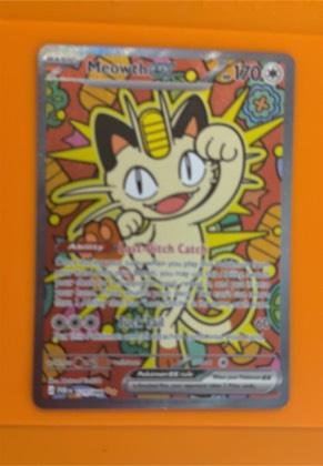 Meowth ex, graded 9.0