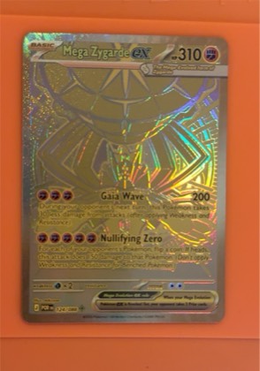 Mega Zygarde ex - 124/088 graded 9
