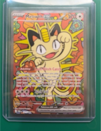 Meowth ex, graded 9.0