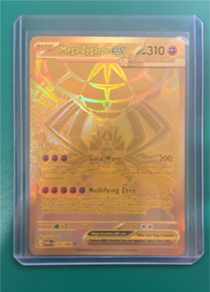 Mega Zygarde ex, graded 8.0