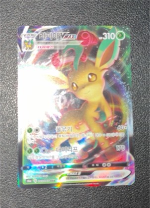 Leafeon VMAX, graded 2.5