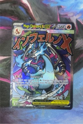 Mega Charizard, graded 9.8