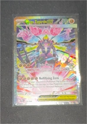 Mega Zygarde EX graded 8.5