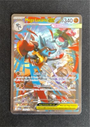 Mega Lucario ex graded 9