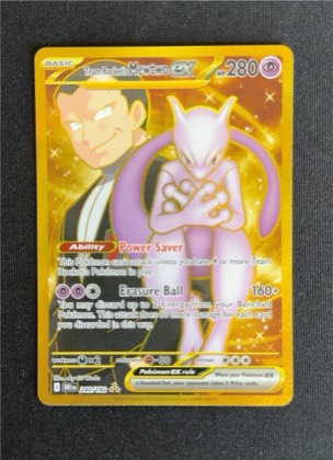 Team Rocket's Mewtwo ex, graded 9.5