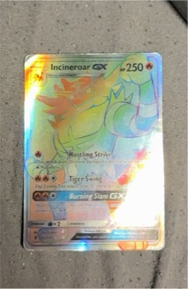 Incineroar GX, graded 7.0