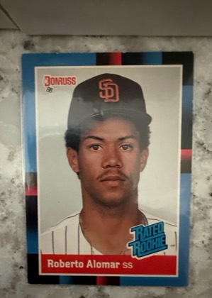 Roberto Alomar, graded 7.5