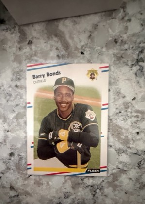 Barry Bonds, graded 7.5