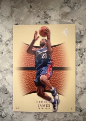 LeBron James, graded 8.5