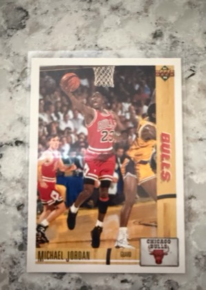 Michael Jordan, graded 8.5
