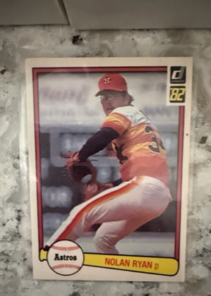 Nolan Ryan, graded 7.5