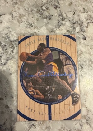 1998 Upper Deck Hardcourt Kobe Bryant, graded 7.5