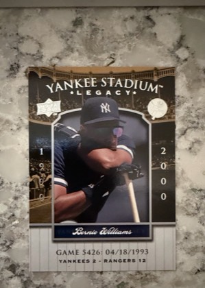 Bernie Williams, graded 9.0