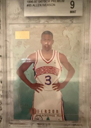 Allen Iverson, graded 9.0