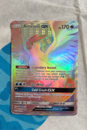 Articuno GX, graded 8.5