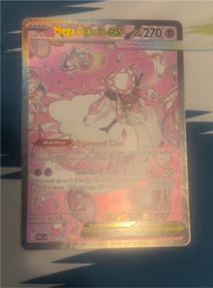 Mega Diancie ex, graded 7.5