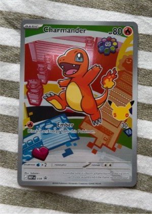 Charmander - 038, graded 9.5