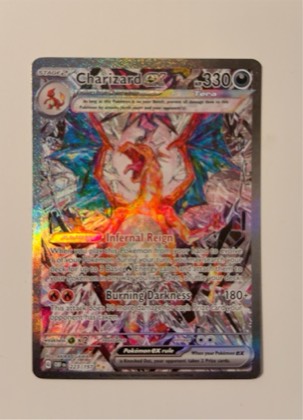 Charizard ex, graded 9.5