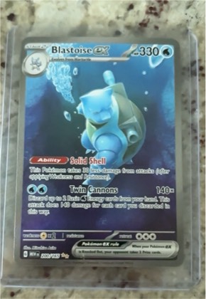 Blastoise ex, graded 9.5