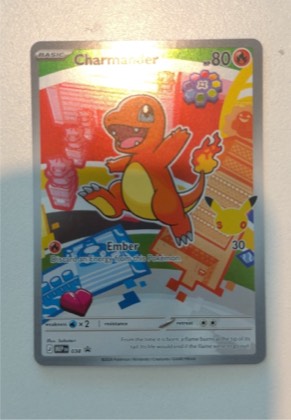 Charmander - 038, graded 2.5