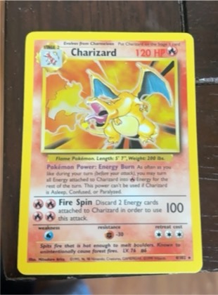 Charizard graded 8.5
