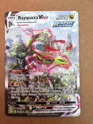 Rayquaza VMAX, graded 9.5
